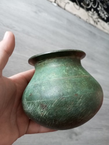 Antico vaso ottone da - ,