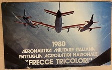 1980 AERONAUTICA MILITARE ITALIANA PATTUGLIA ACROBATICA NAZ. “FRECCE TRICOLORI”