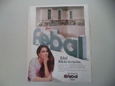 advertising Pubblicità 1986 CUCINE FEBAL e ROMINA POWER