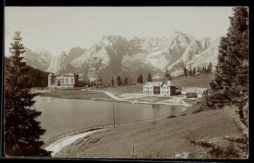 Misurina vista panoramica - misurina,,