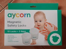Aycorn – Magnetic Safety Locks (10 Serrature Magnetiche + 2 Chiavi) Sicurezza