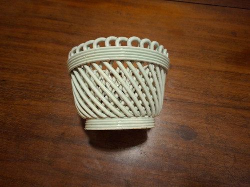 Vintage cestino ceramica - in,