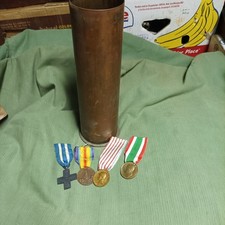 Medaglie Prima Guerra Mondiale + Vaso