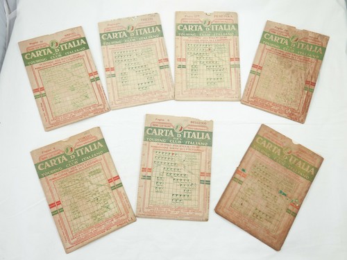 Lotto antiche mappe tci - antiche,
