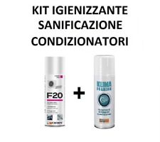 KIT IGIENIZZANTE SANIFICAZIONE CONDIZIONATORI CLIMATIZZATORI AUTOVEICOLI F20