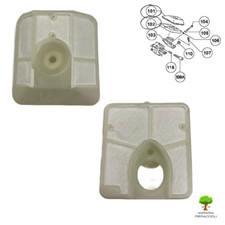 FILTRO ARIA COMPLETO MOTOSEGA HITACHI-TANAKA CS38EK/EL CS45EL ECV 3801 ECV 4501