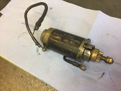 Motorino avviamento due - , tempi
