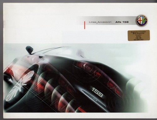 Alfa romeo 159 accessori - romeo,