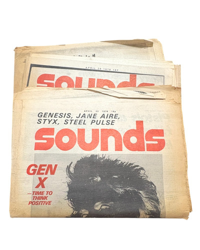 Vintage sounds newspaper 1978 - vintage,