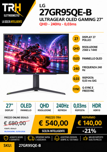 27gr95qe monitor gaming - lg,