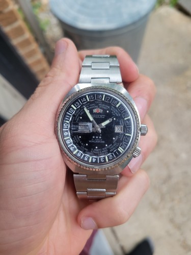 43mm orient world diver - 43mm, 1971