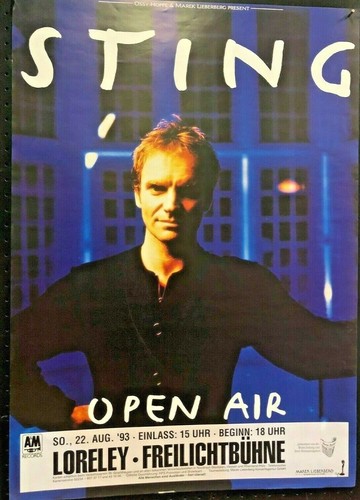 Sting poster annuncio - sting,,