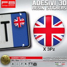 ADESIVI bollino Targa