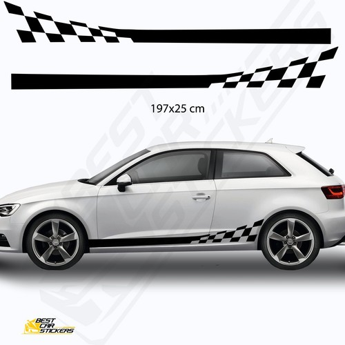 Per audi strisce laterali - per,