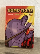 L' UOMO TIGRE DVD MANGA YAMATO VIDEO 5 Dischi Tiger Box 4