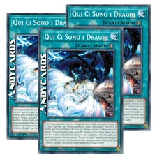 QUI CI SONO I DRAGHI 3x • (Here There Be Dragons) • Comune • ALIN IT061 • 1Ed