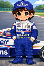 Tuta Go Kart Bambini Ayrton