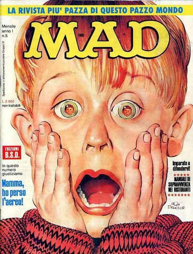 Fumetto mad editoriale bsd - editoriale,