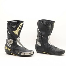 Stivale Oxtar TCS EVO RX Pista Race Nero TG.40 Usato Pelle (STM101) 