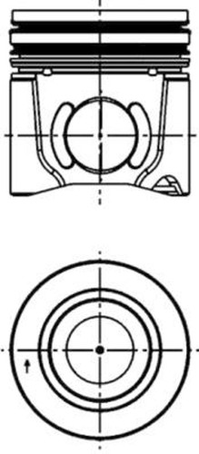 Pistone kolbenschmidt 40352600 - pistone,