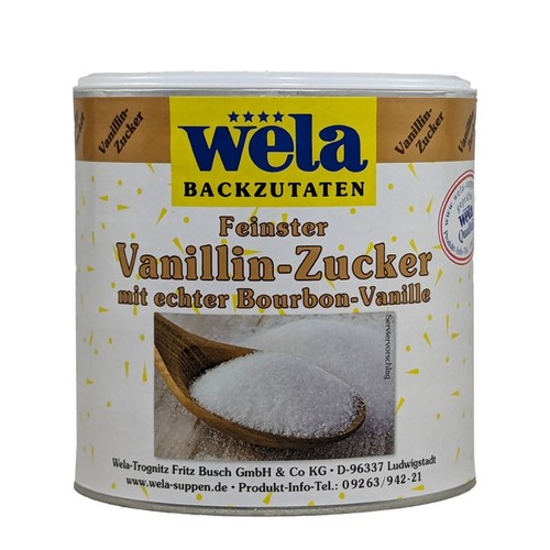 Wela zucchero vanillinico - wela,