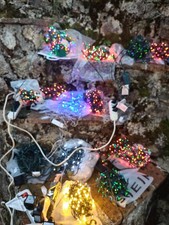 lotto catene luminose per albero di natale