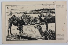 CPA Libia Arrivo di carovana