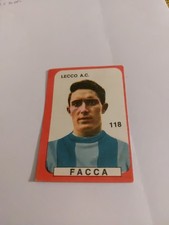 Edizione Lampo Calciatori 1963/64 Figurina N. 118 Facca Del Lecco