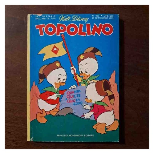 Topolino libretto 930 walt - topolino, n.930