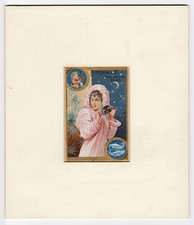 Pochoir tempera 1910 circa