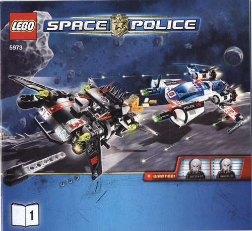Lego space police 5973 - #,