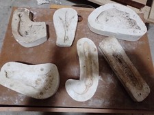 oggetti antichi rari stampi in gesso pasticceria 