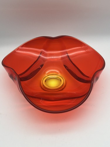 Viking mid century art - viking, glass