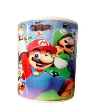 SUPER MARIO BROS Tazza 350 ML  il Film 2023 con tutti i personaggi super mario