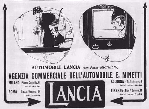Pubbl 1915 automobili lancia - pubbl.,