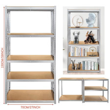 Scaffale portaoggetti zincato