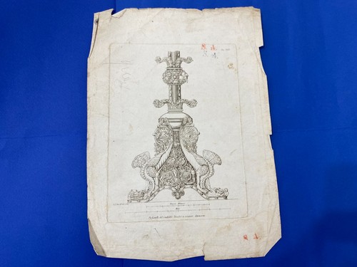 Stampa incisione piedestallo - incisione,
