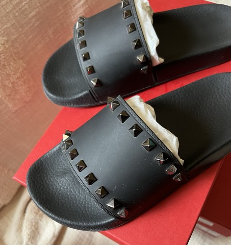 Valentino rockstud slides - slides, 40
