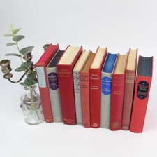 Pink & Grey Decorative Books by the Foot. Vintage Books for a Bookshelf Display.