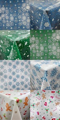 Natale pvc vinile tovaglia - pvc,
