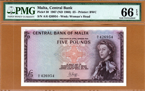 Malta sterline 1967 nd - malta, (nd