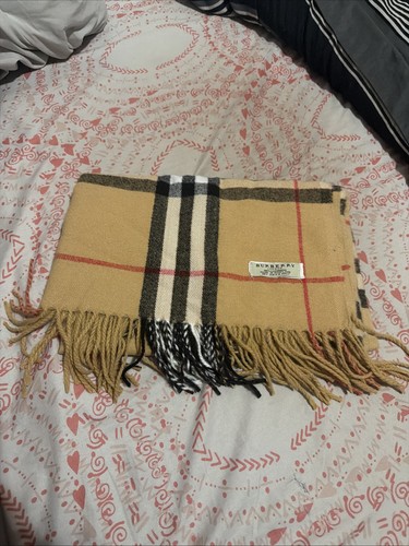 Burberry check tassel tan - check,