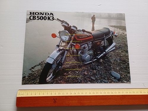Honda 500 1975 depliant - honda,