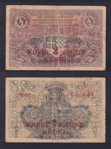 Banconota jugoslavia kronen - jugoslavia, 2