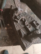 ANTICO FERRO DA STIRO Fine ‘800 In Ghisa 