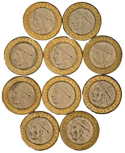 Lotto monete 1000 - monete,