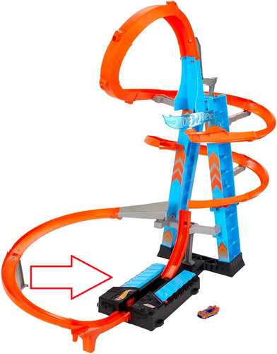 Lanciatore auto hot wheels - lanciatore,