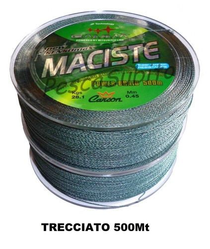 Trecciato 500m carpfishing - trecciato,