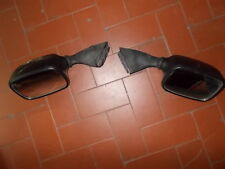  COPPIA SPECCHIETTI RETROVISORE SPECCHI MOTO CARENA NERO 45 mm