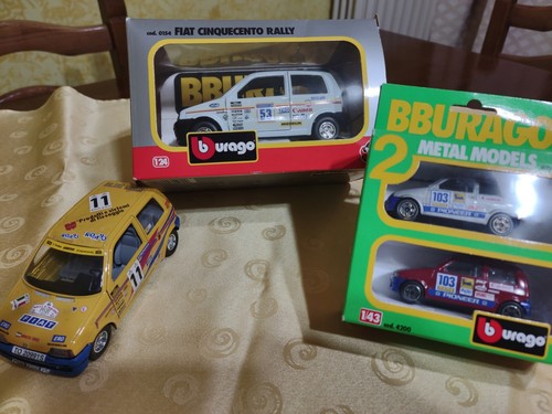 Fiat 500 rally burago - 500,